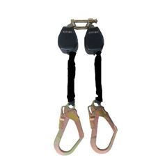 TRAVA QUEDA RETRATIL ATOM X2 DUPLO 1.70M FITA POLIESTER
