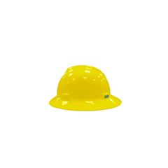 CAPACETE DE PROTEÇÃO ABA TOTAL V-GARD AMARELO CA 365