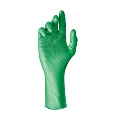 LUVA NITRÍLICA SUPER GLOVE MAX VERDE 10