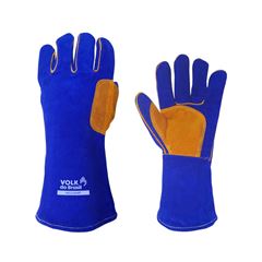 LUVA SOLDADOR WELD SMART AZUL TAM. EG/10 CA 42917