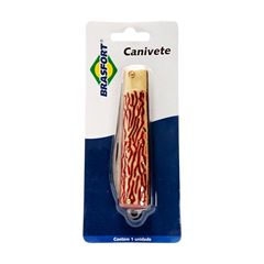 CANIVETE INOX LÂMINA LARGA 80 X 26MM