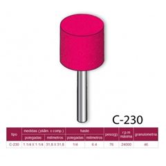 PONTA MONTADA C C-230 HASTE 1/4