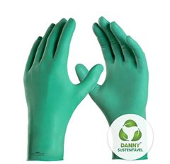 LUVA SEGURANÇA ECO SENSIFLEX DA90114 VERDE TAM.M/8 CA 53863