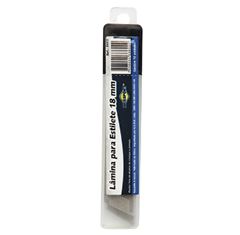 LÂMINAS PARA ESTILETE 18 MM C/ 10 PÇS