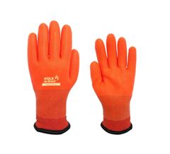 LUVA SEGURANÇA THERMA GRIP FULL LARANJA TAM. M/8 CA 41784