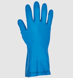 LUVA SEGURANÇA PURAGUARD SILVER LATEX AZUL TAM.P/7 CA 50935
