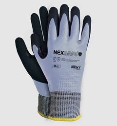 LUVA SEGURANÇA NEXSAFE ALPHA 3 CINZA E PRETA TAM.M/8 CA 51479