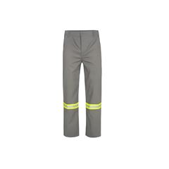 CALÇA ELETRICISTA NR10 RISCO II CINZA TAM. P CA 44109 REFLETIVO VERDE