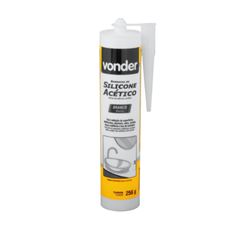 SILICONE ACÉTICO VONDER BRANCO 256G