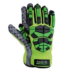 LUVA SEGURANÇA MACK DRILLER VERDE TAM.XXG/11 CA 51930