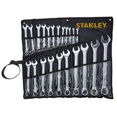 JOGO CHAVE COMBINADA STANLEY 22 PEÇAS 6MM X 32MM 