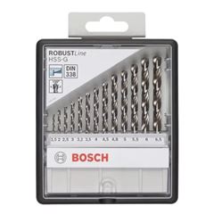 JOGO DE BROCAS ROBUST LINE METAL 13 PEÇAS
