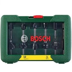 JOGO FRESA BOSCH HASTE 1/4" 12 PEÇAS