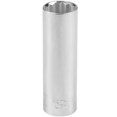 SOQUETE ESTRIADO LONGO 13MM X 1/2