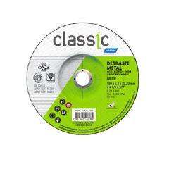 DISCO DESBASTE CLASSIC BDA600 AÇO/INOX 7 X 1/4 X 7/8
