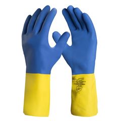 LUVA SEGURANÇA NEOLATEX DA224D AZUL TAM.G/9 CA 5774