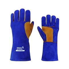 LUVA SOLDADOR WELD PREMIUM AZUL TAM. EG/10 CA 17158