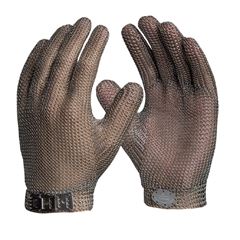 LUVA SEGURANÇA MALHA DE AÇO PUNHO CURTO CINZA TAM.M/8 CA 52921