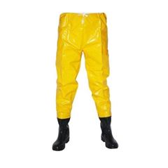 CALÇA TREVIRA KP 500 SANEAMENTO BOTAS ACOPLADAS AMARELO N.38 CA 28447